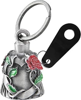 Dream Apparel Motorcycle Bell Guardian Angel Drive Away Gremlin, Biker Bell for Men Women Rider Riding, Good Luck Gift