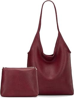 Montana West Slouchy Hobo Bags for Women Soft Designer Shoulder Purses Ladies Top Handle Handbag