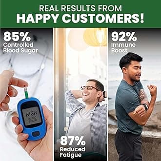 HIMALAYAN ORGANICS Diabetes Support Supplement | Helps Control Blood Sugar Levels | 100% Vegetarian (60 Capsules)