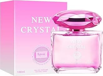 Hybrid & Company New Crystal For Women Eau De Parfume Pour Femme Natural Spray 3.4FL.OZ