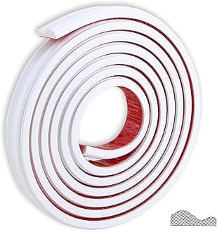 Peel and Stick Chair Rail Molding, Self-Adhesive Wall Trim for Home Decoration & Wall Protection, 5m x 3cm