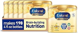 NeuroPro Baby Formula, Brain Building Duo DHA & MFGM, Exclusive Immune Supporting HuMO6 Blend, Powder Infant Formula, Baby Milk, 20.7 Oz, 6-Pack