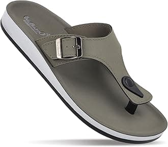 Women's Fashion Sandals with Cushion Sole, Toe Seperator, Broad Straps and Lightweight - WE2349