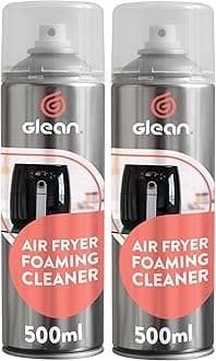 GLEAN Oven Rack, Grill, Air Fryer & BBQ Cleaner | Air Fryer Cleaner | Kitchen Cleaning Supplies & Degreaser Spray For Burnt On Grease & Food Spills | No-Scrub Formula | 2x400ml