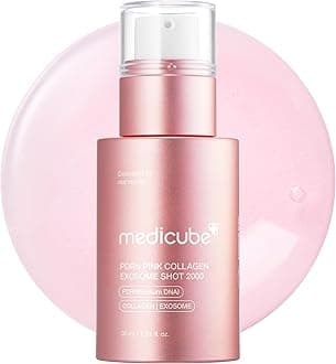 Medicube PDRN Pink Exosome Shot 2000 Topical Needle Beauty Serum Pores Firmness Lead Essence Korean Cosmetics