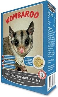 Wombaroo High Protein Supplement for Sugar Gliders and Flying Squirrels, Instant HPW - 7.7 Ounces (220 Grams)