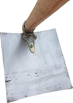 Fawda/Kassi/Spade/Shovel with Wooden Handle with It's MOONJ on The Front Side of Blade for Gardening or Digging, Heavy Duty Agriculture Usage & Gardening. (Iron, Large)