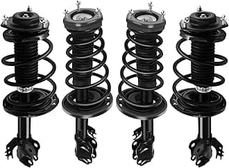cciyu Front and Rear Strut & Coil Spring Assembly Shock Absorber Set Driver & Passenger Sides Compatible for 2012 2013 2014 2015 2016 2017 for Toyota Camry 1172941 172943