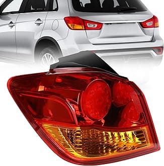 Tail Light Assembly Brake Rear Lamp Compatible with Mitsubishi Outlander Sport 2011-2019 ASX RVR Tail Lamp Replacement (Left Driver Side)