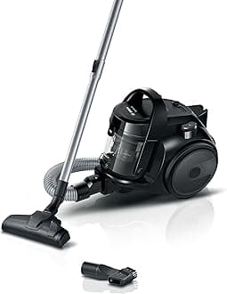 Series 2 BGS05BA2GB Bagless Cylinder Vacuum Cleaner with Hygienic filter for Hardfloor, Carpet & Car, Compact & Lightweight, 700W, 1.5L, Black