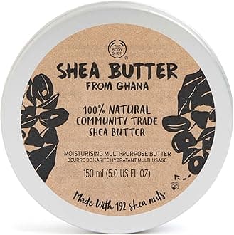 100% Natural Shea Butter – Nourishing Multi Purpose Butter for Body, Hair, Face & Lips – Vegan – 5 oz