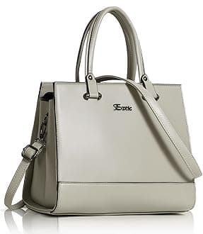 Women Feminina Solid Top Handle Tote Hand Bag