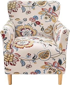 CRFATOP Stretch Modern Banquet Armchair Slipcover 1-Piece Accent Chair Covers with Arms Soft Chair Slipcovers for Living Room Armchair Furniture Protector Office Reception Reading Sofa,B61