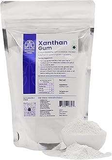 Sattvic Foods Xanthan Gum (1 kg) | Gluten-Free Stabilizer, Emulsifier & Vegan Thickener | NON-GMO & Keto-Friendly | Essential in Gluten-Free Baking, Use in Gravies, Sauces, Salad Dressings