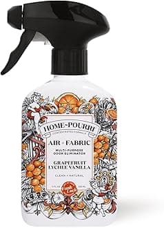 - Home-Pourri Air + Fabric Multi-Purpose Odor Freshener Spray, Grapefruit Lychee Vanilla, 11 Fl Oz - Vanilla and Grapfruit Lychee