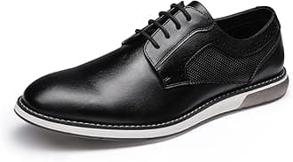 Bruno MarcMen's Plain Toe Oxford Shoes Business Formal Derby Dress Sneakers