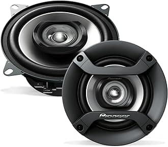 Pioneer TS-F1035R 2-Way Coaxial Car Audio Speakers - Full Range 4" Round Speakers, 150W Max Power (Pair)