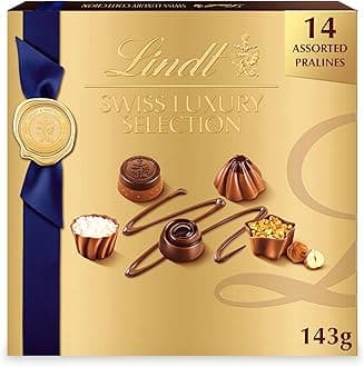 Lindt Chocolate Swiss Luxury Selection Box, 4.9 Oz.