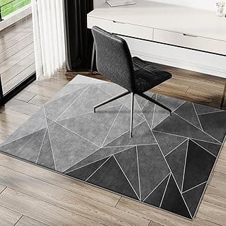 – Office Chair Mat for Hardwood & Tile Floor, Anti-slip Gaming Chair Rug Rectangle Floor Protector Computer Desk Rolling Chair Carpet for Home Office Large Under Desk Low-Pile Mat 140x100cm