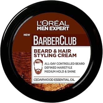 Barber club beard & hair styling cream