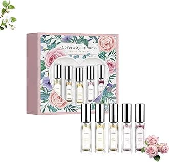 Perfume Set for Women, Floral & Elegant Long-Lasting Fragrances – 5 Piece Mini Perfume Set, Assorted Scents Eau de Parfum Bottles (1Set)