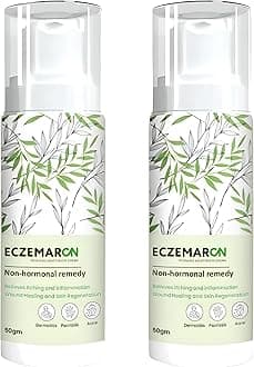 Eczemaron Fungal Cream For Men & Women Ayurvedic ItchCoat Anti fungal Malam for Ringworm itching Eczema cream- 50g ((Pack of 2))