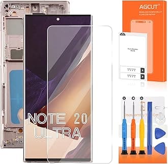 INCELL for Samsung Galaxy Note 20 Ultra Screen Replacement for Display Samsung Note 20 Ultra LCD SM-N985 SM-N986U LCD Digitizer Touch Assembly with Brown Frame(Not Fingerprint)
