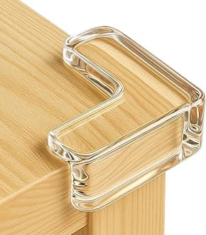 Corner Guards, Baby Proofing Corner Protector, Best Clear Baby Corner Guards High Resistant Adhesive Gel - Stop Child Head Injuries - Tables, Furniture & Sharp Corners Baby Proofing