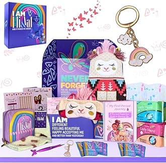 First Period Kit Gift for Girls 9-12- Period Starter Kit for Tweens 10-12 - S...