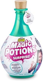 Oosh Potions Slime Surprise (Teal) by ZURU DIY Slime Kit with Sparkles, Beads, Glittler, Stress Relief, Party Favors, Magical Fluffy Putty Slime for Kids and Girls Ages 6+