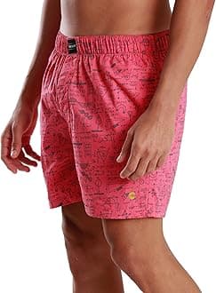 FREECULTR Men's Smooth Suede All Day Boxer Cotton Shorts with Dual Deep Side Pocket