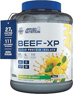APPLIED NUTRITION BEEF-XP Clear Beef Protein Isolate 1.8kg (60 Servings) LEMON & MINT