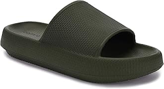 Joomra Pillow Slippers for Women and Men Non Slip Quick Drying Shower Slides Bathroom Sandals | Ultra Cushion | Thick Sole