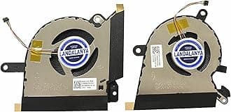 Replacement New CPU and GPU Cooling Fan for ASUS ROG Flow X13 GV301 GV301Q GV301QC GV301QE GV301QH GV301R Series DFS5K123043638 FMQM DFS5K223052838 FMQN DC5V 0.5A Fan