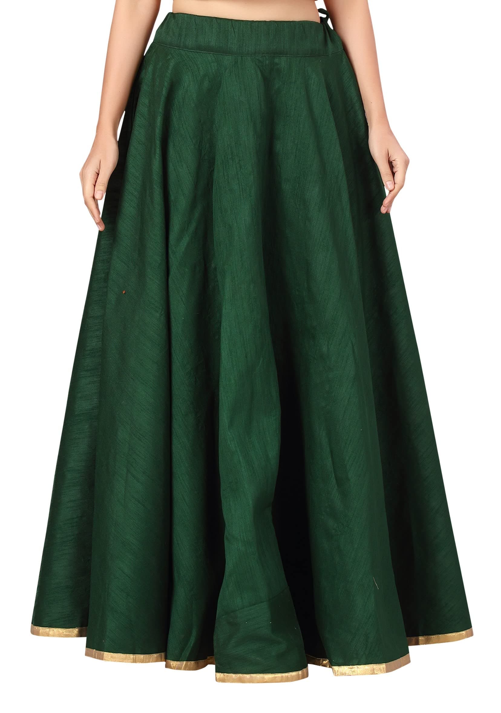 Women's Polyester Maxi Skirt