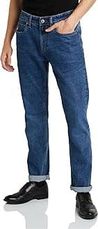 Symbol PremiumMen's Slim Fit Selvedge Jeans (Cotton Stretch | Authentic & Crafted)