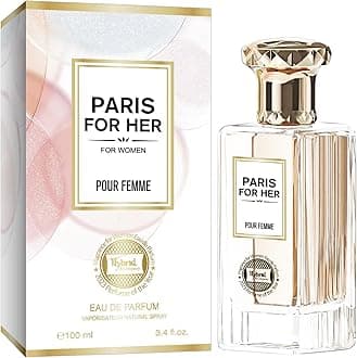 Hybrid & Company Paris For Her Pour Femme Eau De Parfum Natural Spray Vaporisateur,3.4FL.OZ
