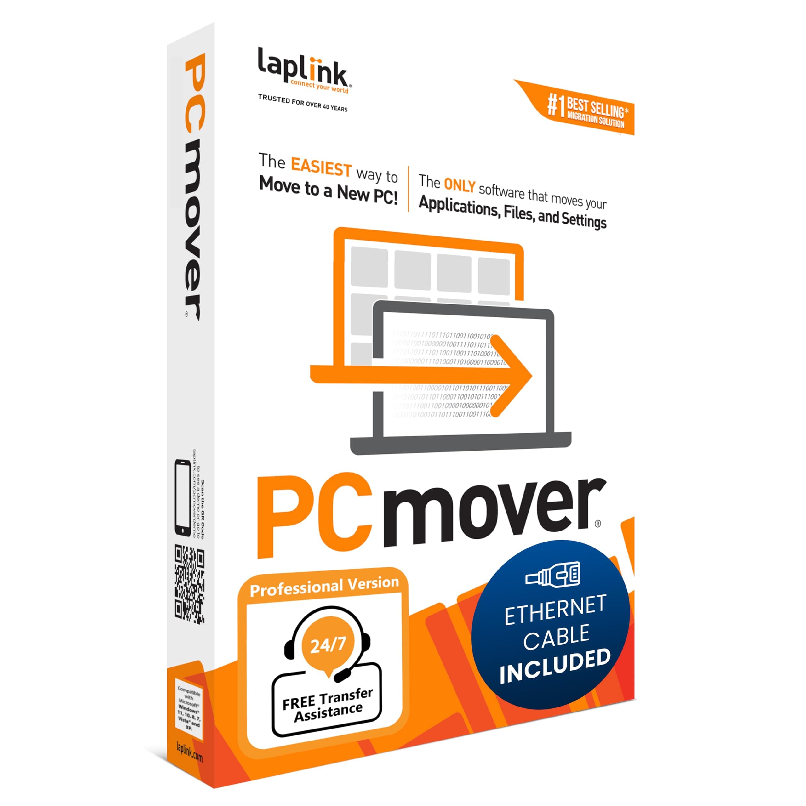 PCmover Professional 11 Ethernet Edition