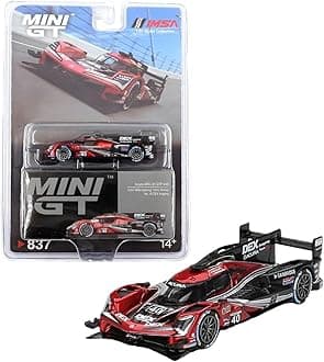 Diecast Model Car Compatible with Mini GT 1:64 Acura ARX-06 GTP #40 Wayne Taylor Racing with Andretti 2024 IMSA Sebring 12Hrs Winner Limited Edition MGT00837