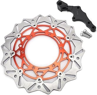 TOFR 320mm Brake Disc Brake Caliper Adapter for HUSQVARNA FE FX TE TX 150-450 22-UP for GASGAS EC EX MC 125-450 21-UP