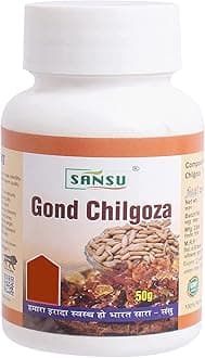 SANSU Gond Chilgoza | A natural product, with the goodness of Chilgoza (Pine nuts) 50g