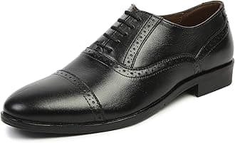 - Men's Formal Lace-up Oxford Shoes for Men | Solid Design | Ideal for Formal, Business Casual, and Parties (LSRG_OX)