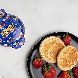 - Sonic the Hedgehog Mini Waffle Maker - Sega Kitchen Appliance