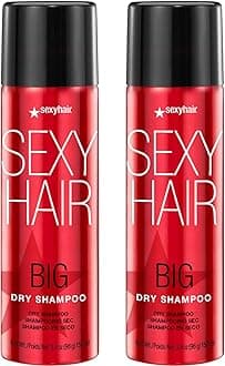 SEXYHAIRBig Dry Shampoo | Remove Oils and Impurities | Provides Additional Volume | All Hair Types