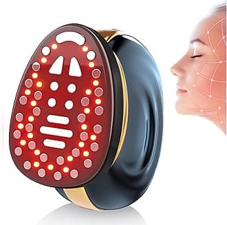 Microcurrent Multifunctional Facial Device, Smart Photon Micro-Current Device Electric Face Lift Light Therapy Skin Care Beauty Machine