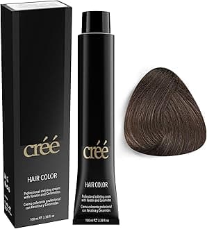 Cree Professional 6.11 - Intense Ash Dark Blond Permanent Hair Color - Long Lasting, Rich Vibrant - Gray Coverage 100ml - 3.4 fl.oz.