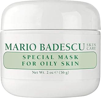 Special Mask for Oily Skin, Clay Face Mask Skin Care Ideal for Oily or Sensitive Skin, Oil-Absorbing Bentonite, Kaolin and Magnesium Carbonate Pore Minimizer Clay Mask, 2 Oz