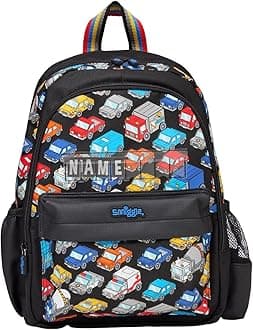 Toys UncleSMIGGLE Movin' Junior Id Backpack, Multicolour, S, BLACK