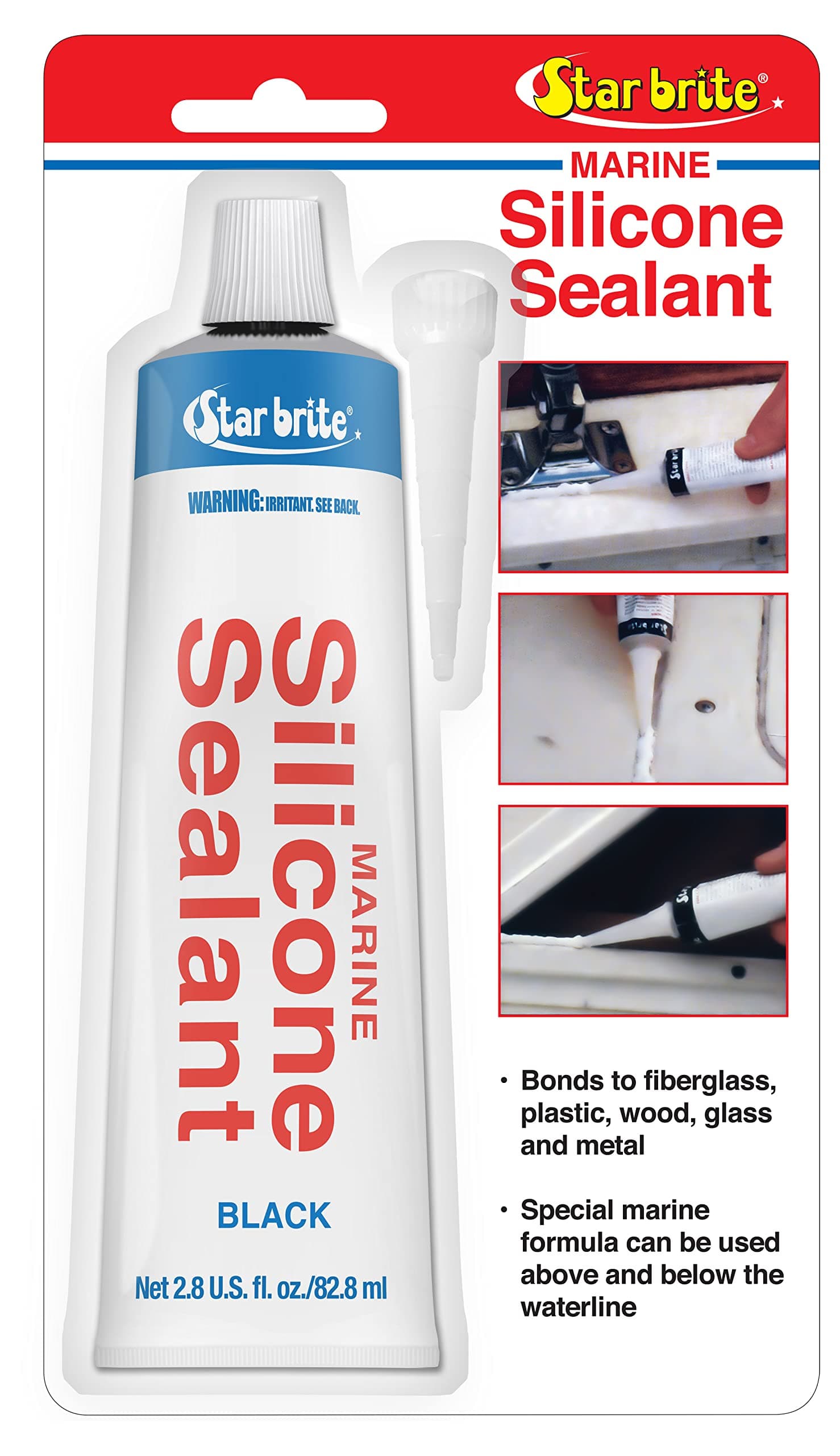 Silicone Sealant Black 2.8 OZ. (082103)