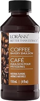 LorAnn Oils Bakery Emulsions Natural & Artificial Flavor 4oz-Coffee